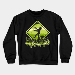 Zombie Zone Crewneck Sweatshirt